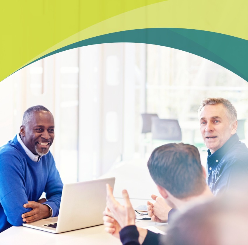 People in a meeting