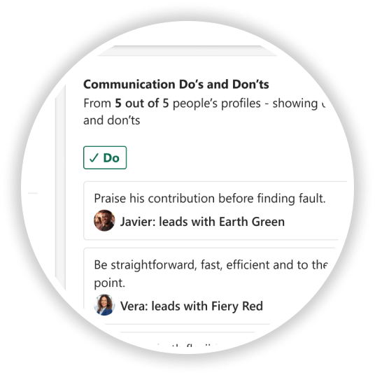 Colour energy avatar