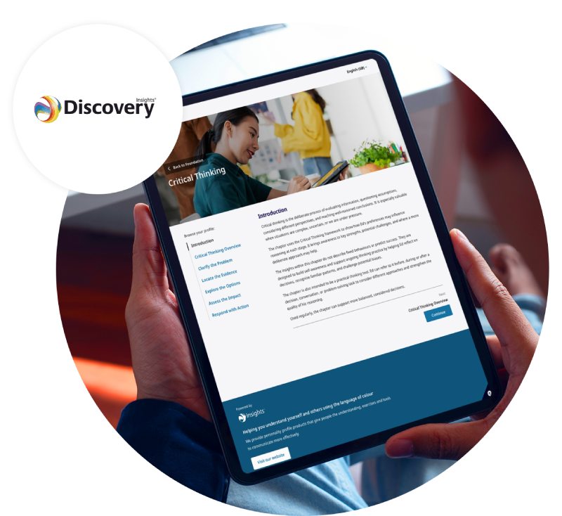 Insights Discovery Critical Thinking Framework